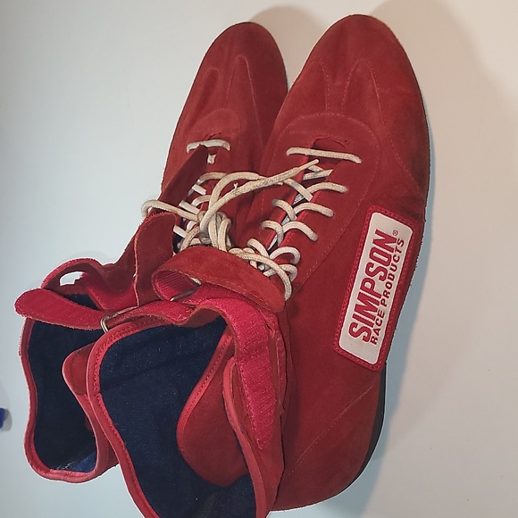 Red Simpson Race Product Shoes (10 1/2) - Picture 5 of 16